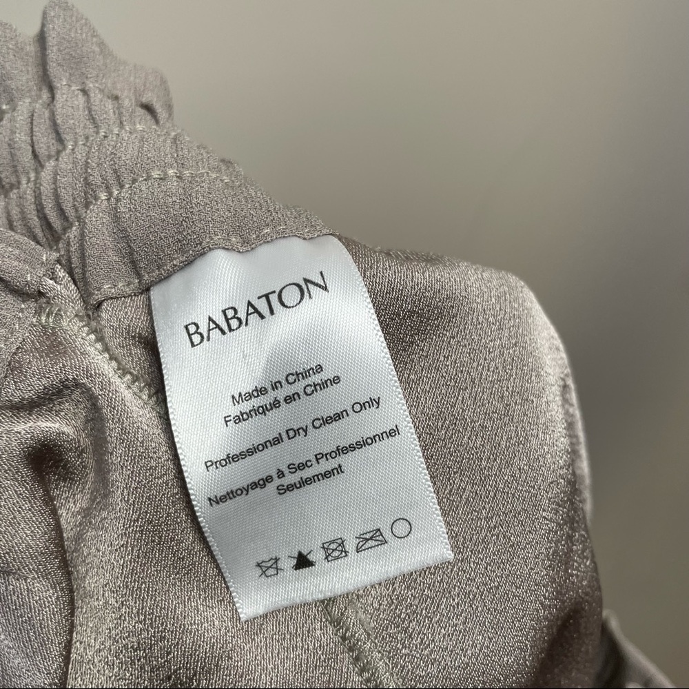 aritzia babaton pant jogger trouser small Taupe Gray - Picture 7 of 9